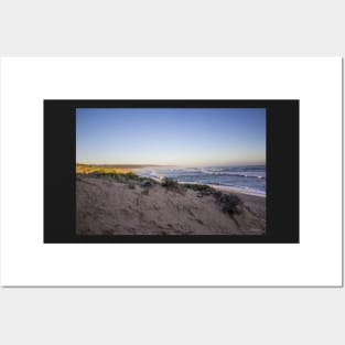 Sand dunes at Gunnamatta Surf Beach, Mornington Peninsula, Victoria, Australia. Posters and Art